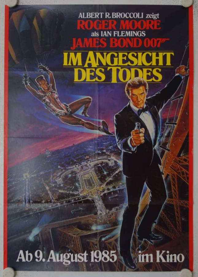 James Bond 007 - Im Angesicht des Todes originales deutsches Filmplakat
